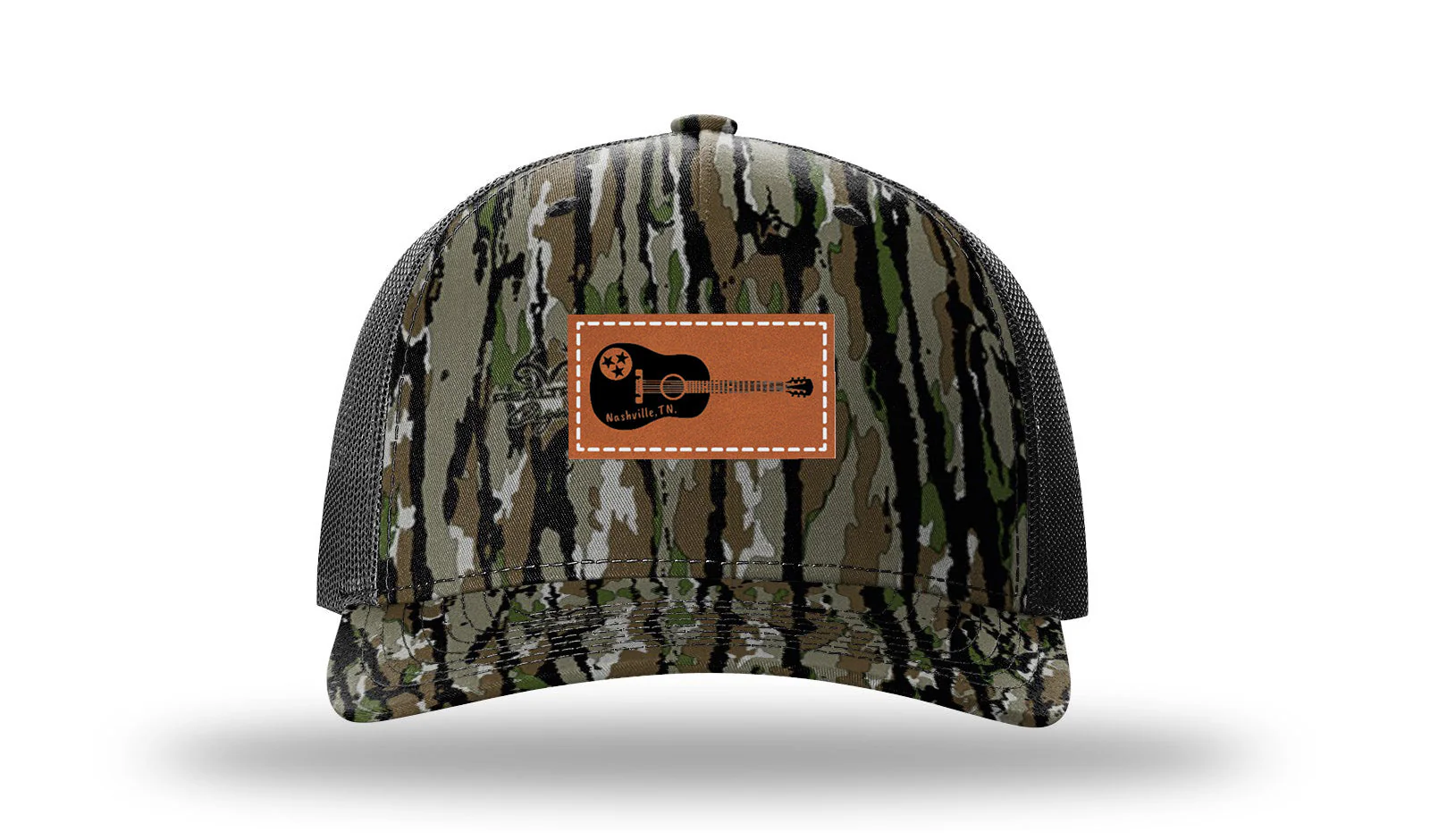 TN Guitar Leather Patch Richardson 112PFP Hat - Image 14