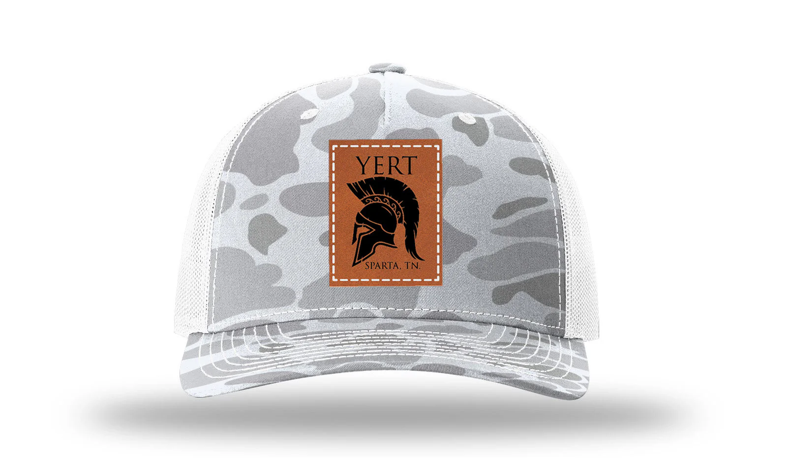 Yert Leather Patch Richardson 112PFP Hat - Image 4