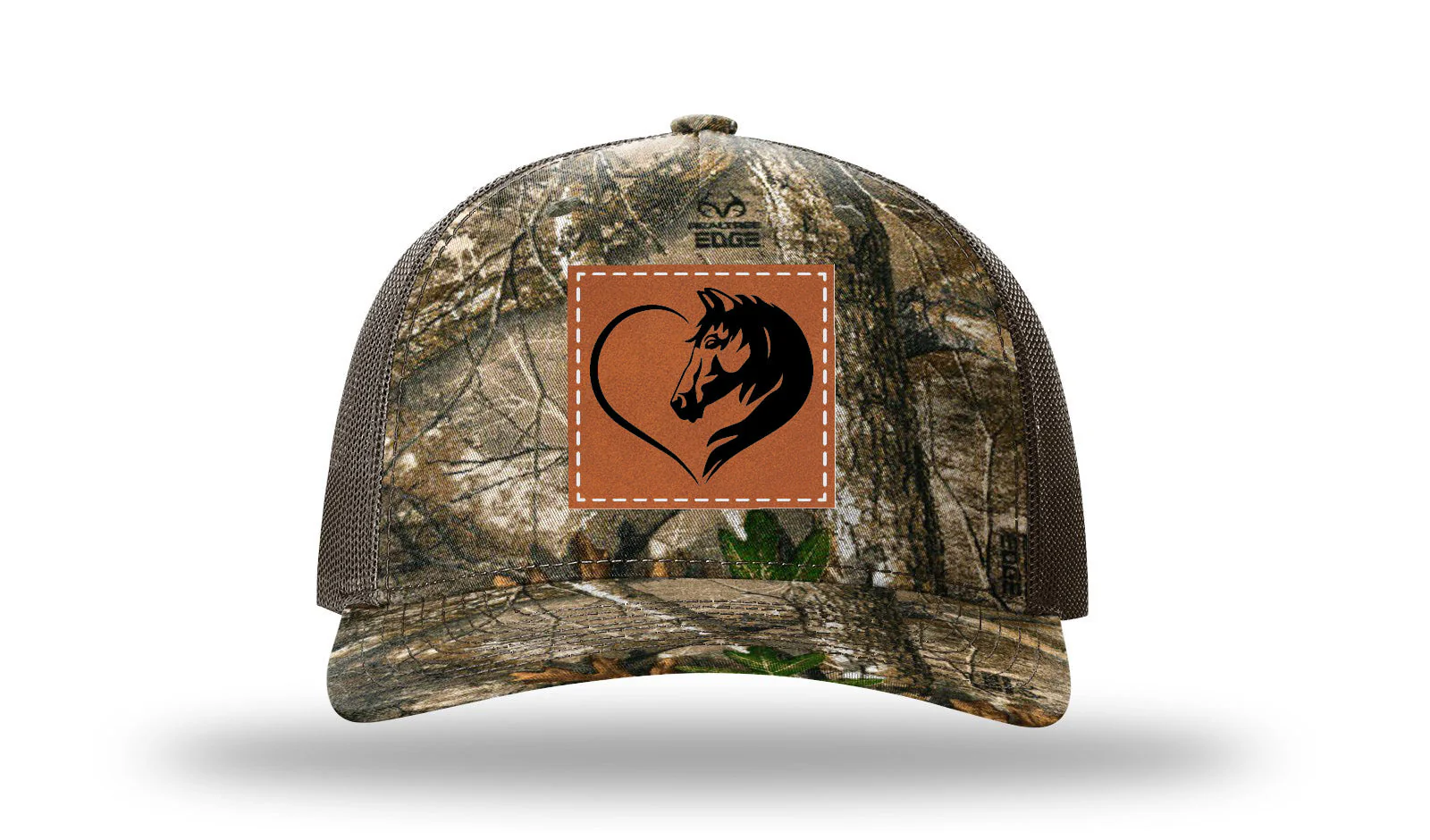 Horse Love Leather Patch Richardson 112PFP Hat - Image 13