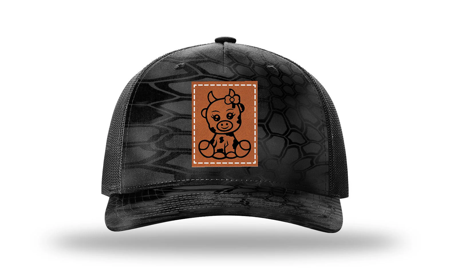 Baby Cow Leather Patch Richardson 112PFP Hat - Image 10