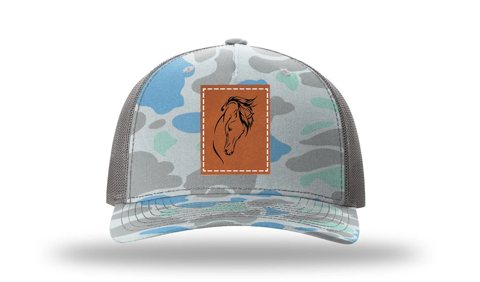 Horse 2 Leather Patch Richardson 112PFP Hat - Image 16