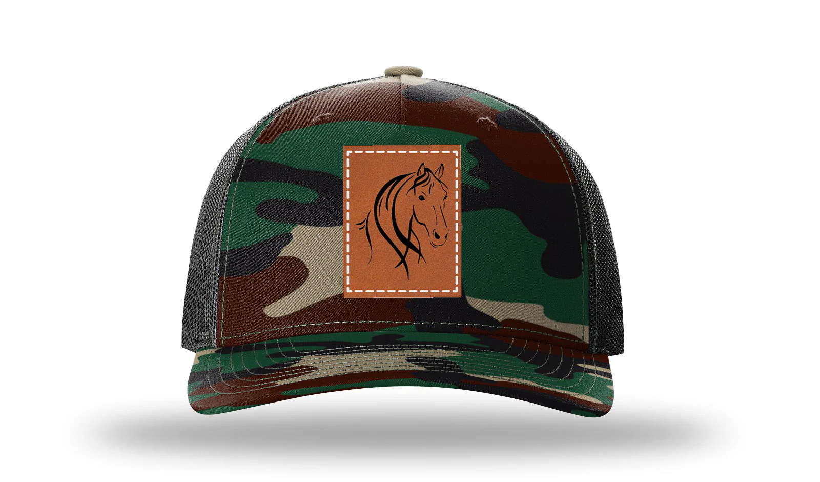 Horse Leather Patch Richardson 112PFP Hat - Image 6