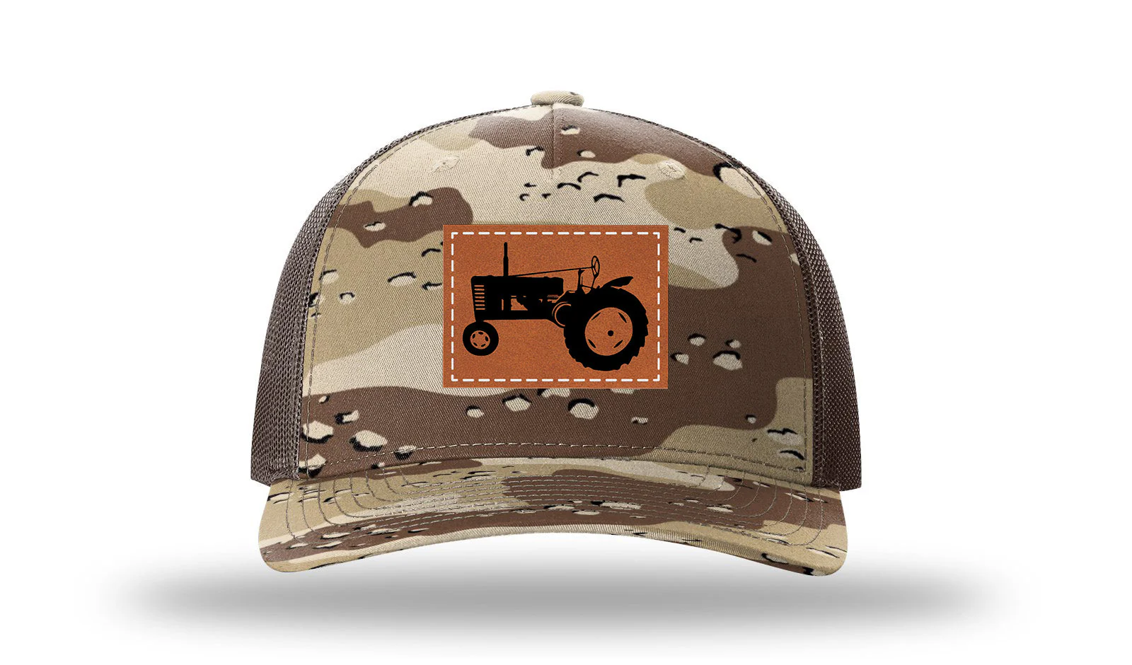 Tractor 2 Leather Patch Richardson 112PFP Hat - Image 5