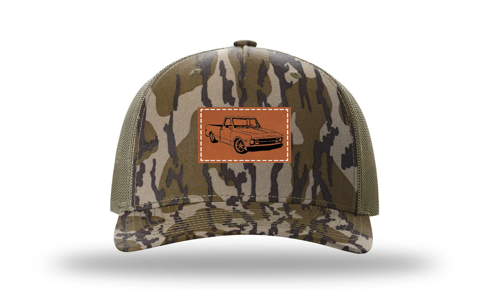 C-10 Leather Patch Richardson 112PFP Hat - Image 12