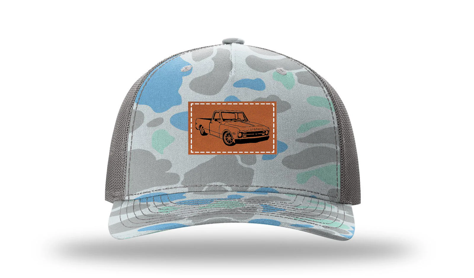 C-10 Leather Patch Richardson 112PFP Hat - Image 16