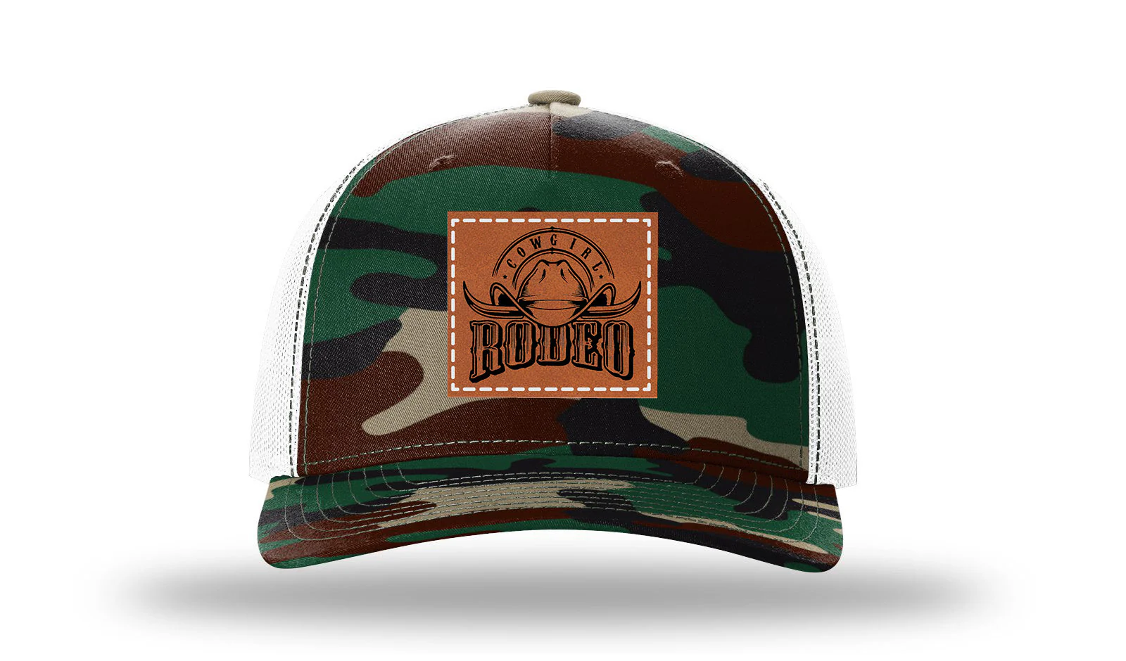 Rodeo Cowgirl Leather Patch Richardson 112PFP Hat - Image 7